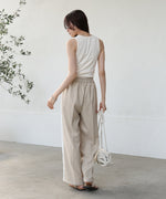 ランダムリブタンクトップ