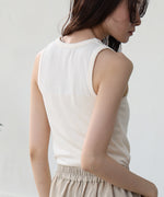 ランダムリブタンクトップ