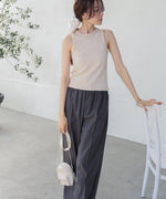 ランダムリブタンクトップ