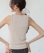 ランダムリブタンクトップ