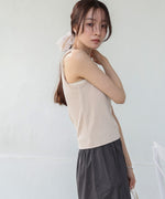 ランダムリブタンクトップ