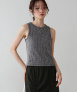ランダムリブタンクトップ