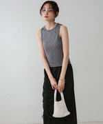 ランダムリブタンクトップ