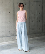 ランダムリブタンクトップ