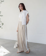 ランダムリブタンクトップ