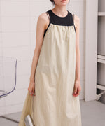 ストラップデザインキャミワンピース