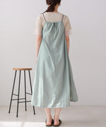 ストラップデザインキャミワンピース