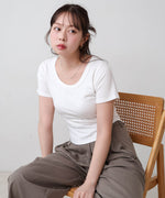 ラウンドヘムベーシックＴシャツ