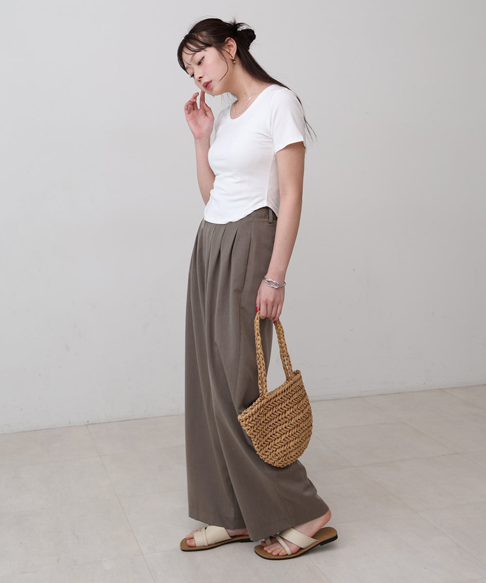 ラウンドヘムベーシックＴシャツ