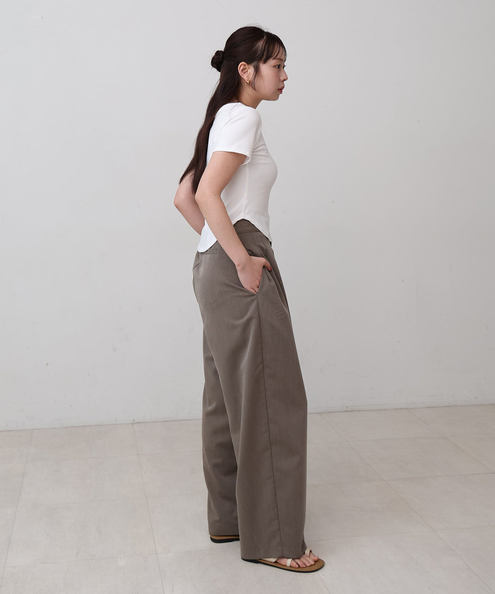 ラウンドヘムベーシックＴシャツ