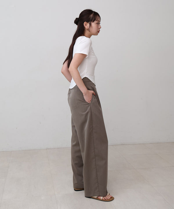 ラウンドヘムベーシックＴシャツ