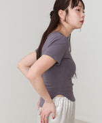 ラウンドヘムベーシックＴシャツ