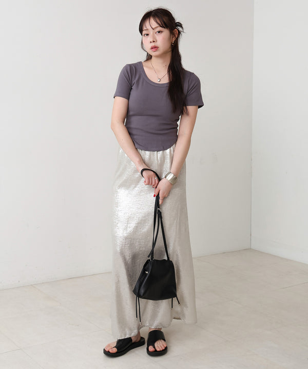 ラウンドヘムベーシックＴシャツ