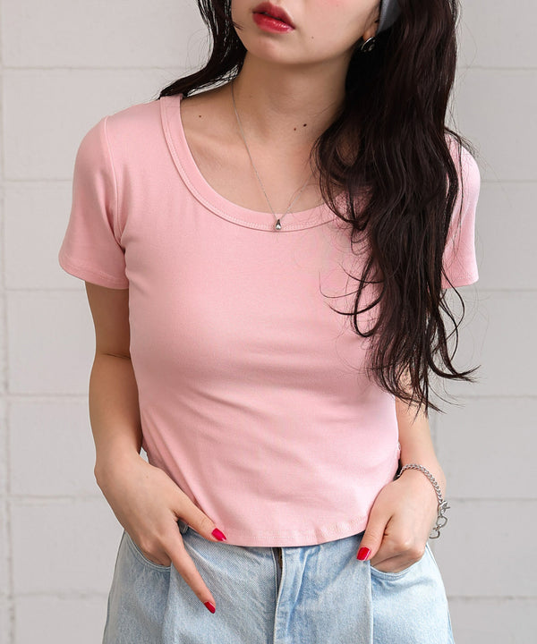 ラウンドヘムベーシックＴシャツ