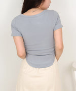 ラウンドヘムベーシックＴシャツ