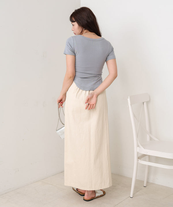 ラウンドヘムベーシックＴシャツ