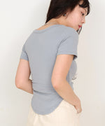 ラウンドヘムベーシックＴシャツ