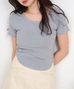 ラウンドヘムベーシックＴシャツ