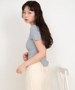 ラウンドヘムベーシックＴシャツ