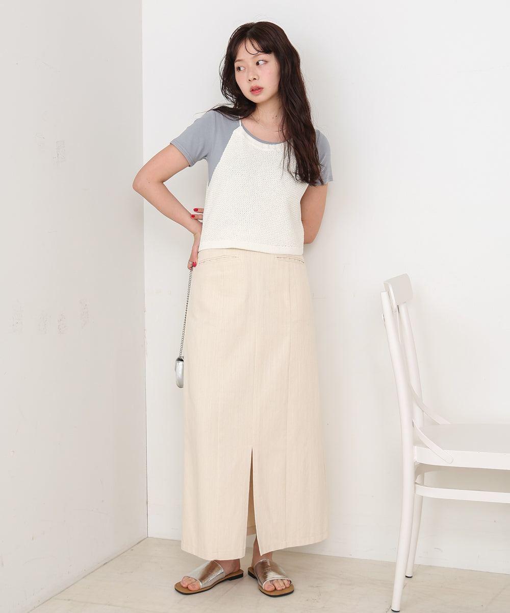 ラウンドヘムベーシックＴシャツ