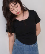 ラウンドヘムベーシックＴシャツ