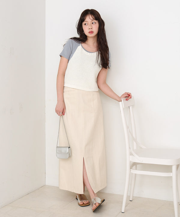 ラウンドヘムベーシックＴシャツ