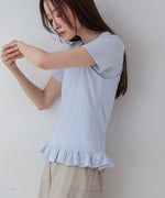 ペプラムバルーンヘムキャミセットＴシャツ