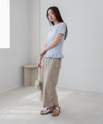 ペプラムバルーンヘムキャミセットＴシャツ