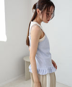 ペプラムバルーンヘムキャミセットＴシャツ