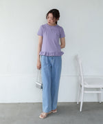 ペプラムバルーンヘムキャミセットＴシャツ