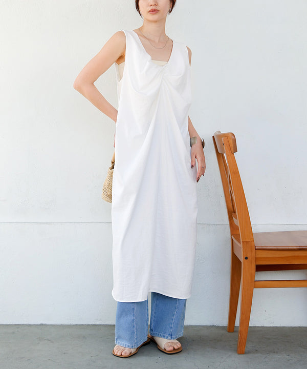 フロントねじりワンピース