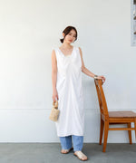 フロントねじりワンピース