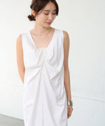 フロントねじりワンピース