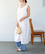 フロントねじりワンピース