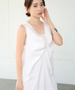 フロントねじりワンピース