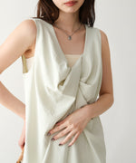 フロントねじりワンピース