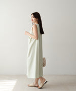 フロントねじりワンピース