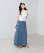 ドレープニットトップス