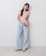 ドレープニットトップス