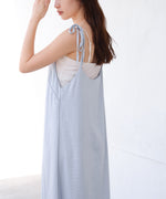 リボンサテンキャミワンピース