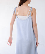 リボンサテンキャミワンピース