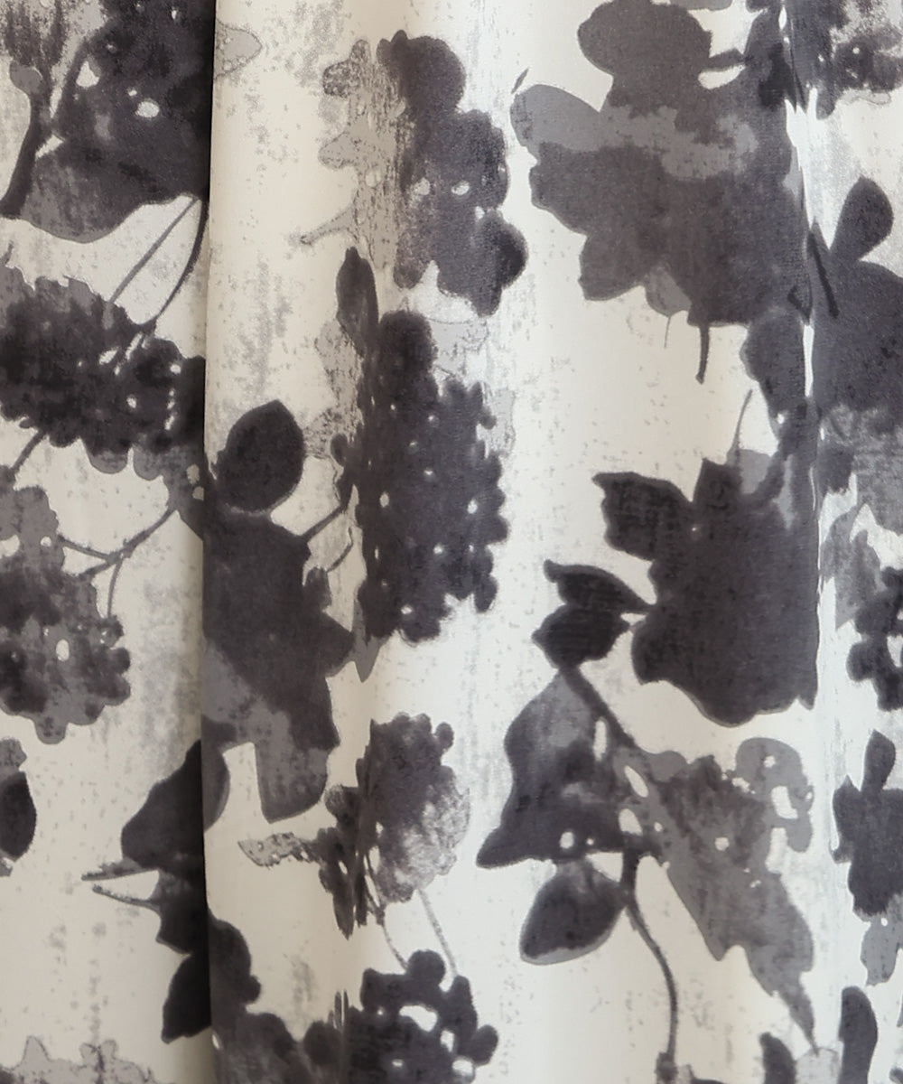 アートフラワー柄キャミワンピース