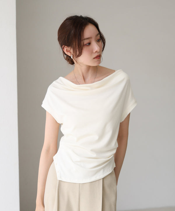 ドレープコンパクトトップス