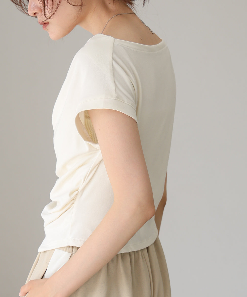 ドレープコンパクトトップス