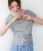 ドレープコンパクトトップス