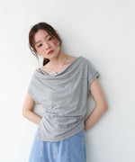 ドレープコンパクトトップス