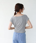 ドレープコンパクトトップス