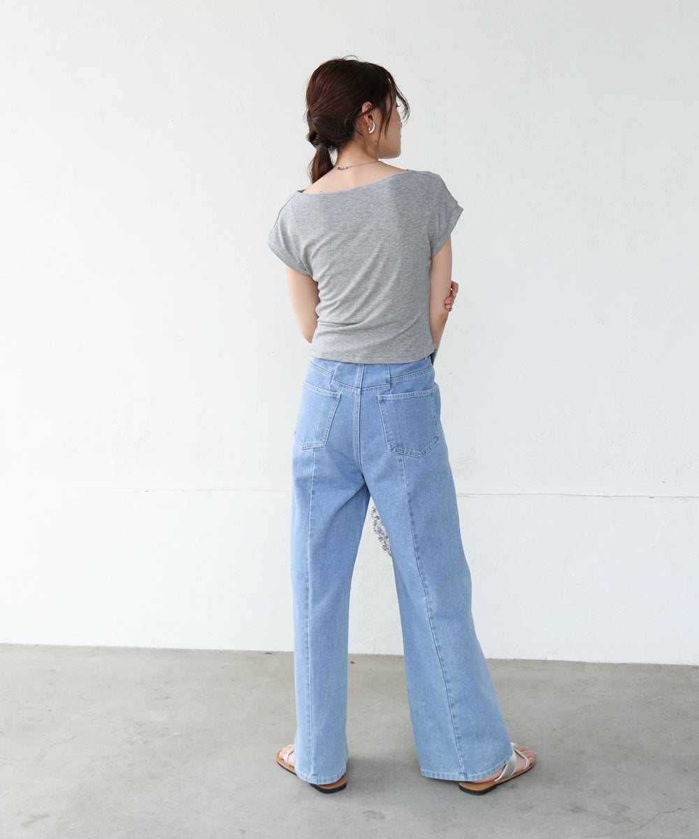 ドレープコンパクトトップス