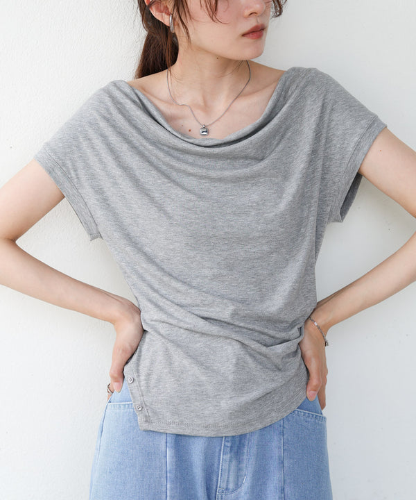 ドレープコンパクトトップス