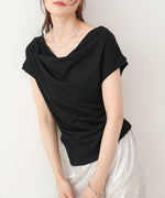 ドレープコンパクトトップス